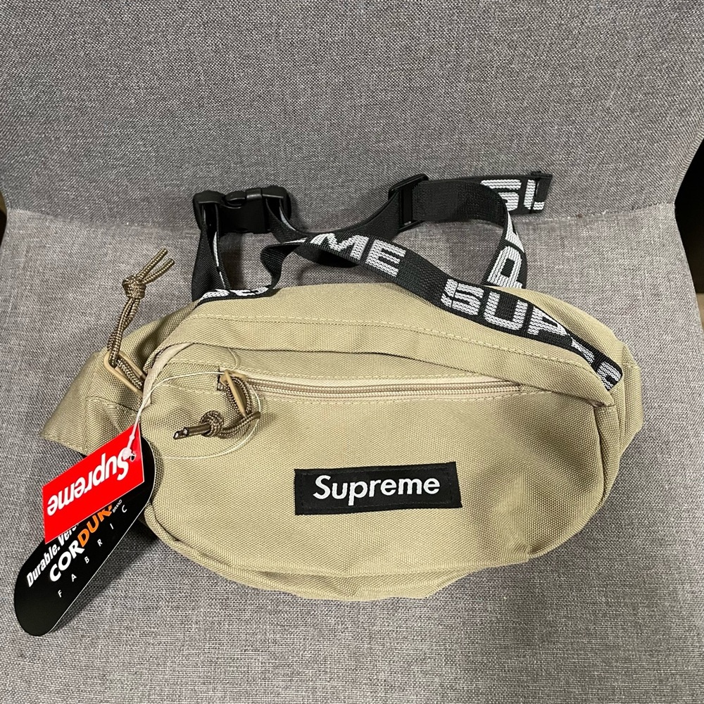 Supreme Tan Crossbody Bag